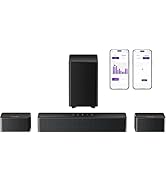 Amazon.co.jp: ULTIMEA サウンドバー 2-in-1 分割式 取り外し可能